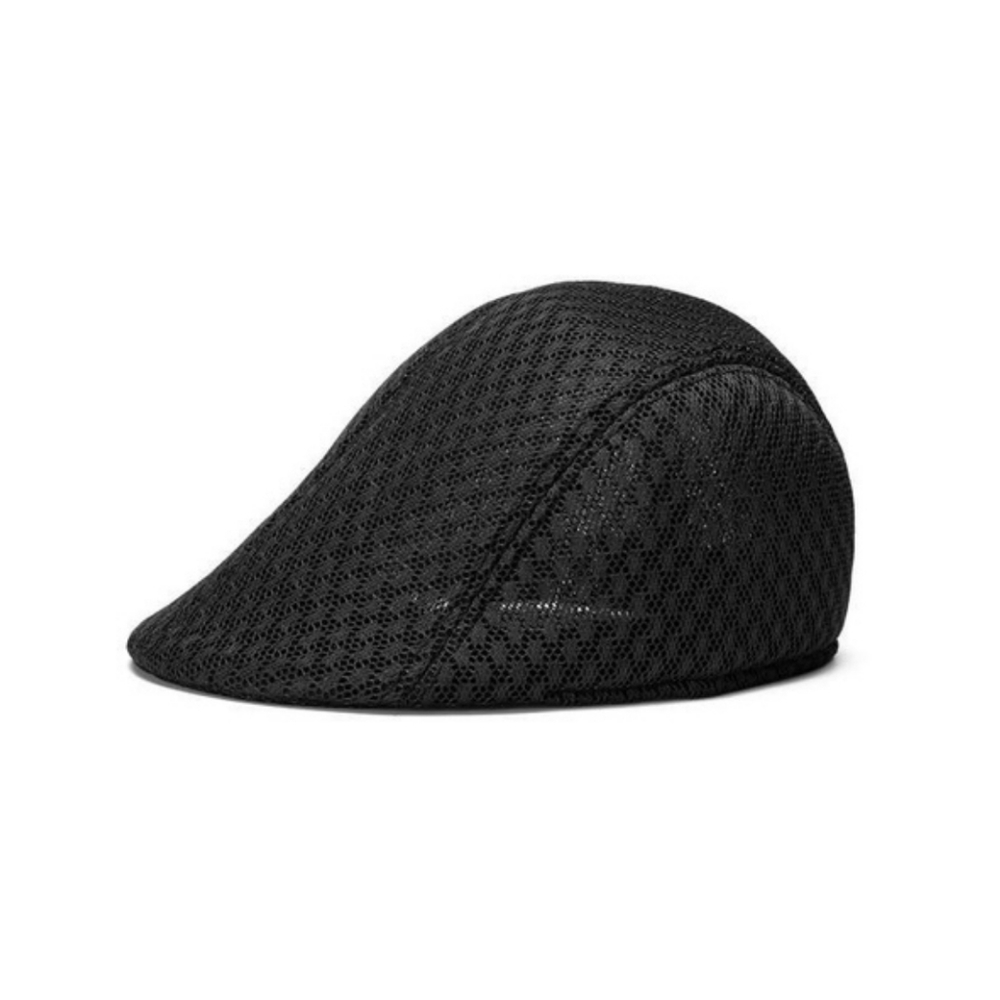 UNISEX flat mesh beret CAP golf cabbie HAT newsboy - Picture 6 of 8
